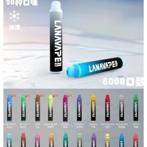 LANA ZOLT 拋棄式電子煙 (8000口 / 可充電)