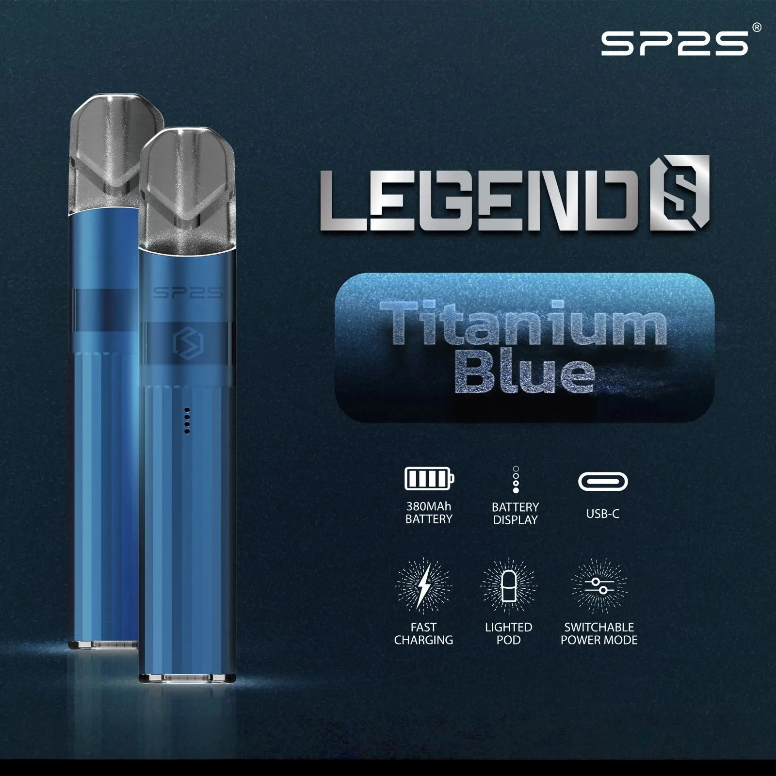 SP2S 鈦金屬 一代升級版主機 通用一代煙彈 拓撲蒸汽天堂 MEHATOP 台灣官網